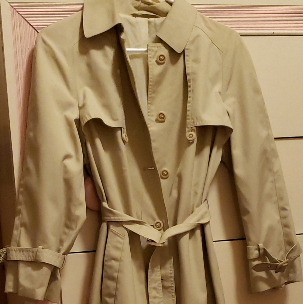 Beige Trench Coat